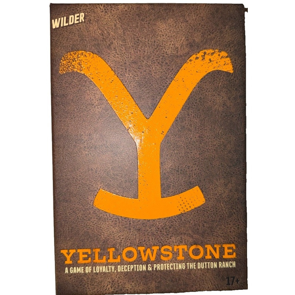 Yellowstone Board Game Loyalty Deception Dutton Ranch Wilder Toys WILD-390 17+